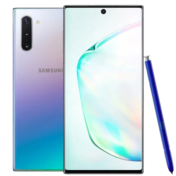Begagnad Samsung Galaxy Note 10 Plus i silver